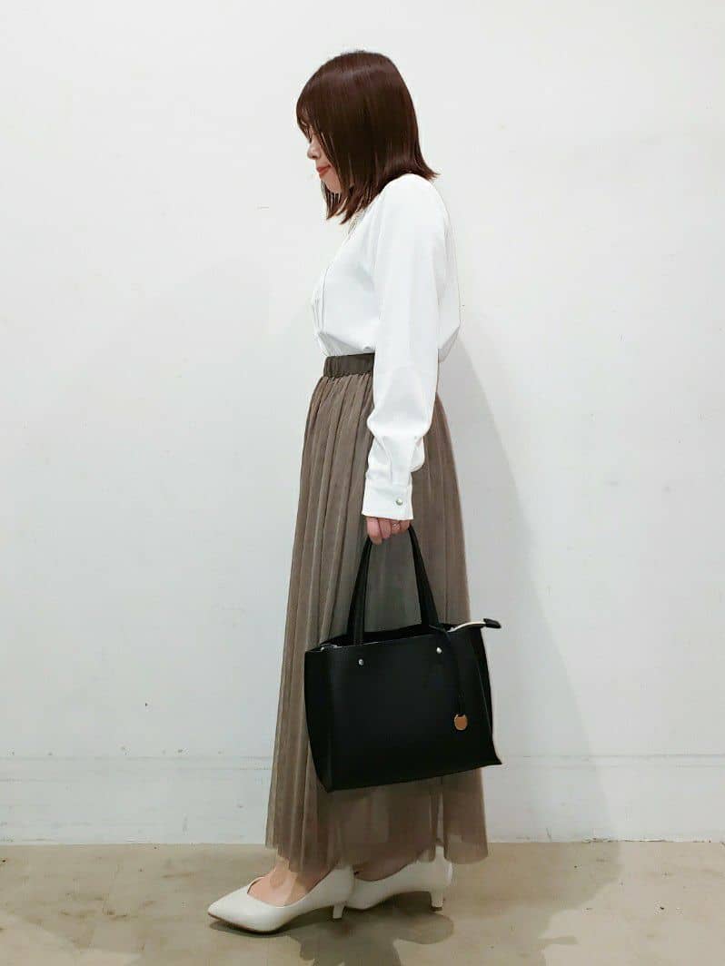 TSUCHIYAさんの「SHOO･LA･RUE｜◆【S-3L】セレモニーからデイリーにも 軽くて柔らかくて着心地の良い カットツイードジャケット」を使ったコーディネート