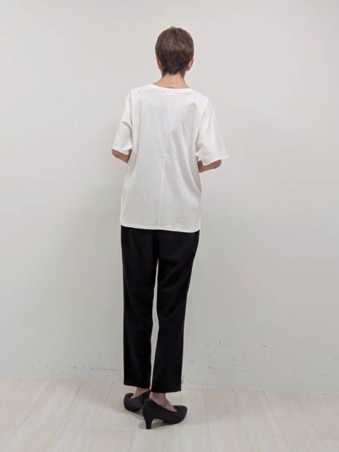 sachiさんの「Reflect｜ドライタッチニットベスト」を使ったコーディネート