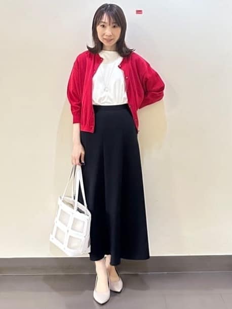 Miwaさんの「UNTITLED｜フープトップネックレス」を使ったコーディネート