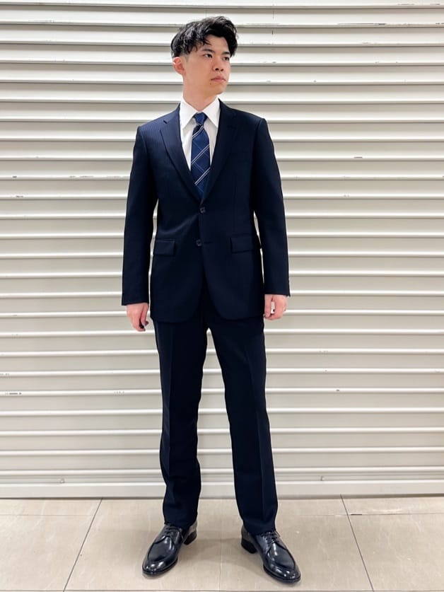 イッシーさんの「TAKEO KIKUCHI｜日本製 Uチップ ドレスシューズ」を使ったコーディネート