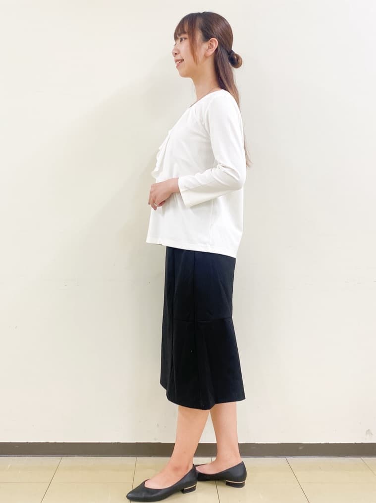 yurinaさんの「index｜《5色展開／S-LLサイズ》ストレッチマーメイドスカート／セットアップ対応【洗濯機洗い可／イージーケ」を使ったコーディネート