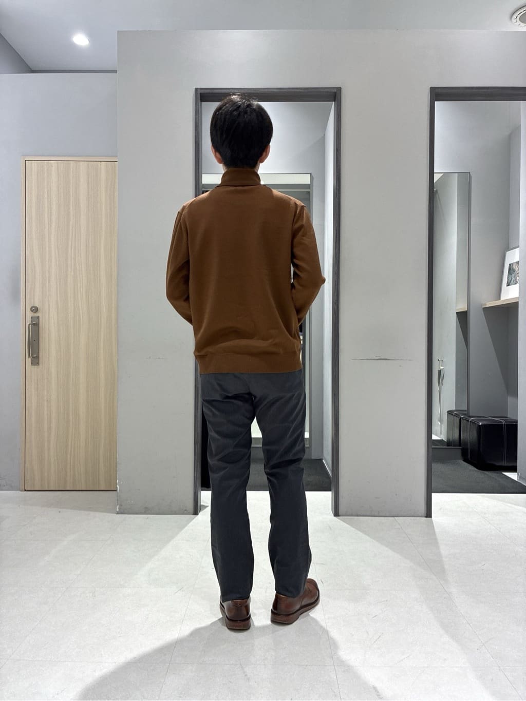 わいずみさんの「TAKEO KIKUCHI｜【袖取り外し可】デタッチャブル ダウンブルゾン」を使ったコーディネート