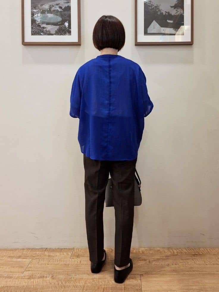 まあるさんの「SHOO･LA･RUE｜【S-LL/ひんやり/UV】選べる6柄でそれぞれ欲しくなる プリントTシャツ」を使ったコーディネート
