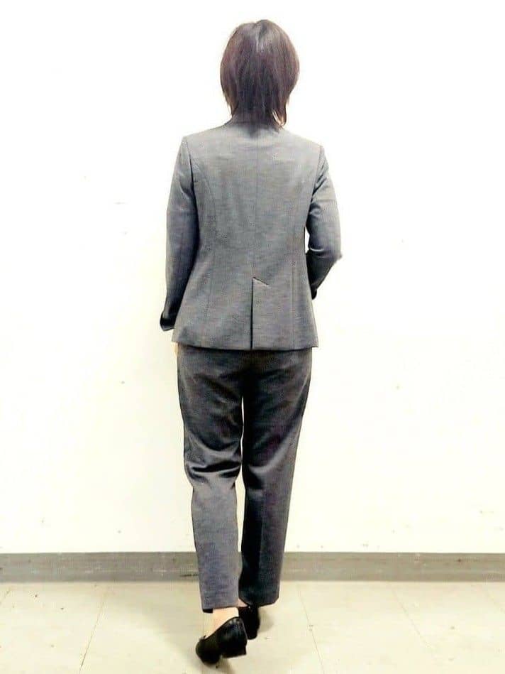 mayumayuさんの「Reflect｜【WEB先行カラーあり／手洗い可／アンサンブル可】バイカラー五分袖ニット」を使ったコーディネート