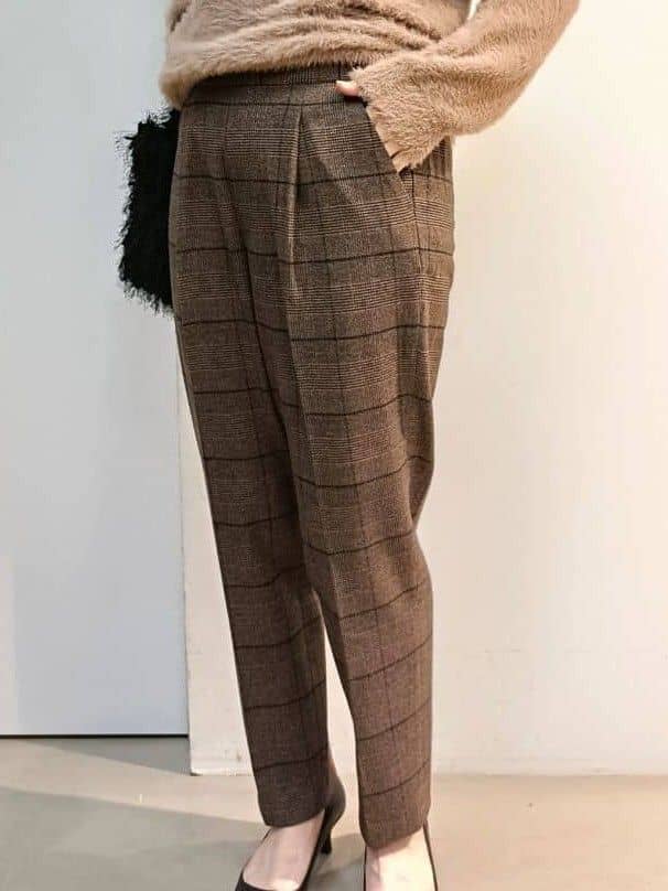あんさんの「THE SHOP TK｜【華やかで柔らか】ふわふわフェザーニット/洗える・前後2WAY」を使ったコーディネート