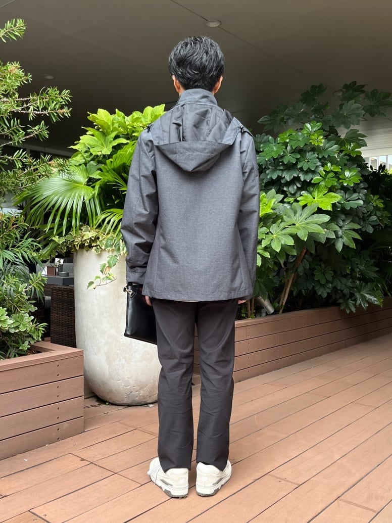 ワッキーさんの「TAKEO KIKUCHI｜【Made in JAPAN】播州織 ストレッチ パンツ」を使ったコーディネート