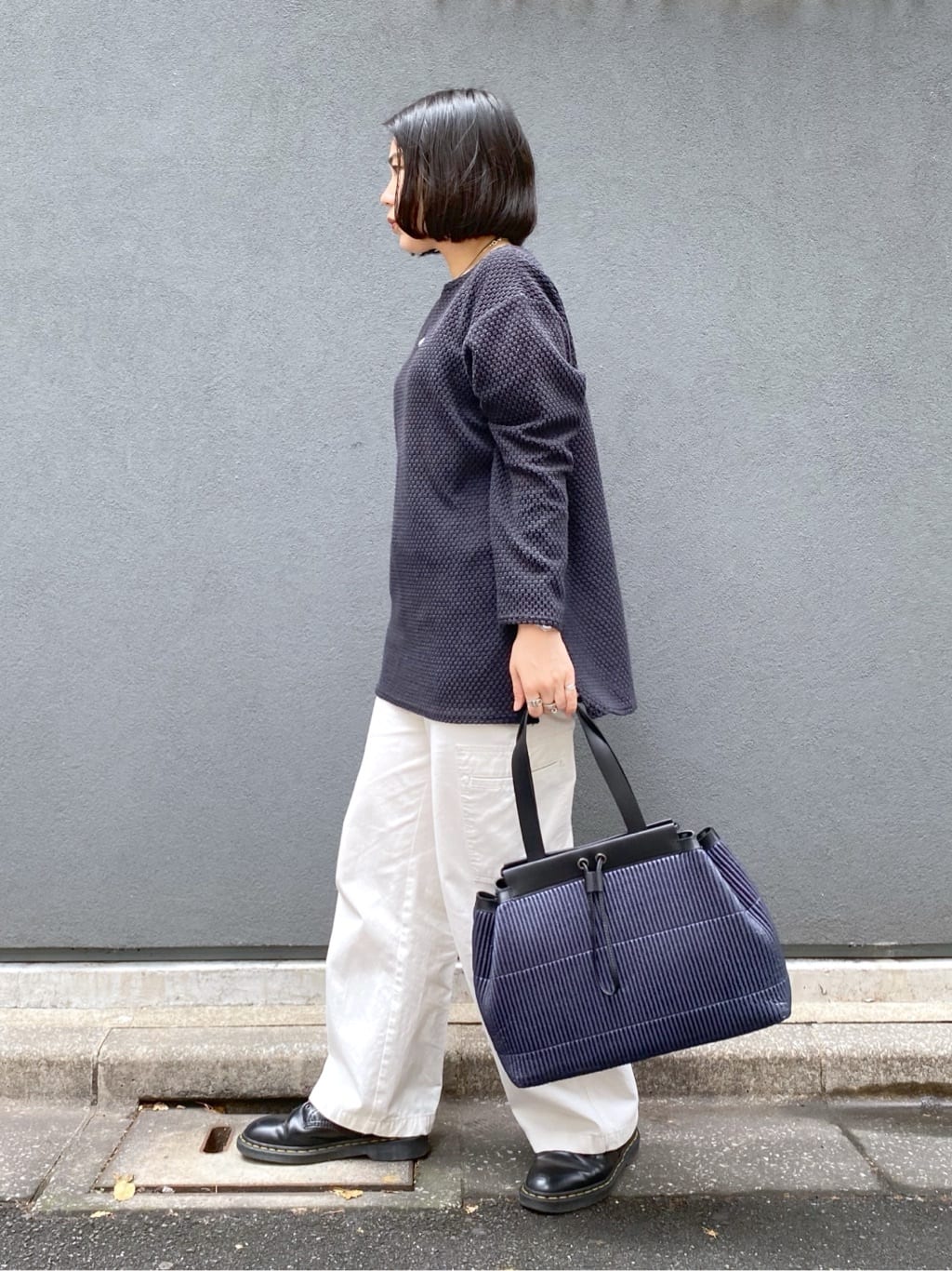 Uさんの「HIROKO HAYASHI｜MONTE（モンテ）トートバッグ」を使ったコーディネート