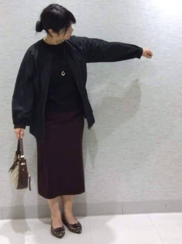 sakoさんの「Reflect｜【パンツにもスカートにも合わせやすい◎】ライティブルゾン」を使ったコーディネート