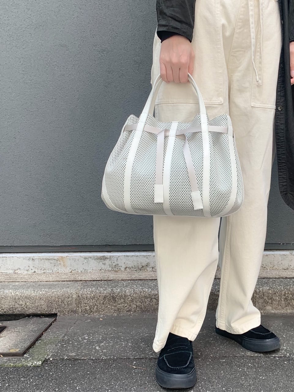 Kさんの「HIROKO HAYASHI｜PANIER（パニエ） ハンドバッグ」を使ったコーディネート
