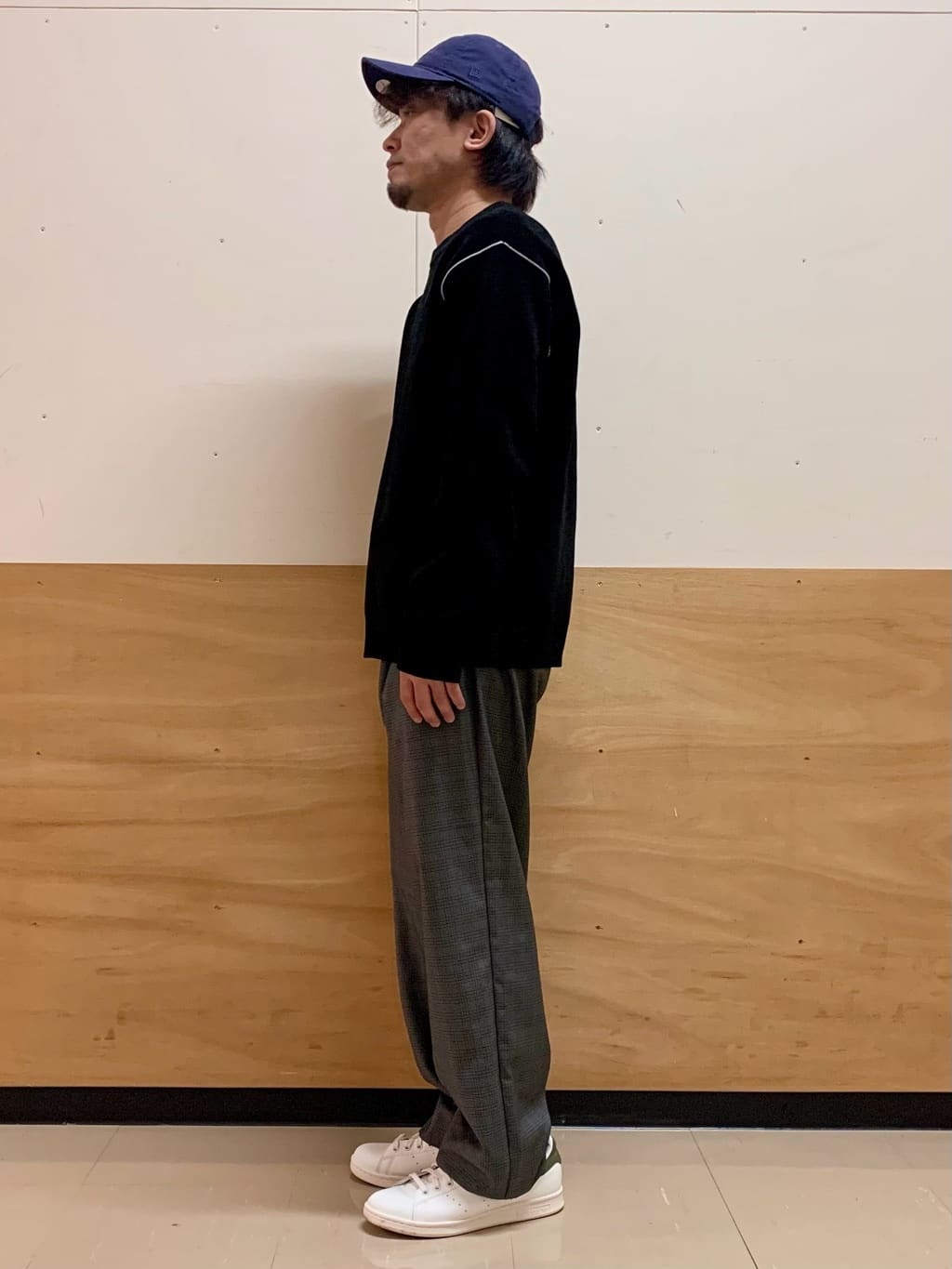 MATUさんの「THE SHOP TK｜【包み込まれるような柔らかさ】配色モールニット 洗濯機OK」を使ったコーディネート