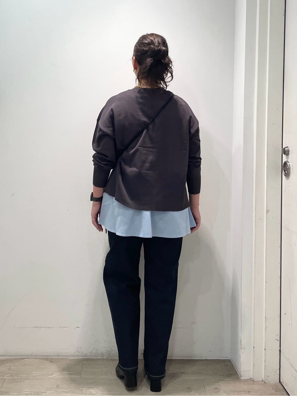 sumicaさんの「OPAQUE.CLIP｜《ツインセット》リラクシーサイドスリットニット&times;ドッキングタンク【洗濯機洗い可】」を使ったコーディネート