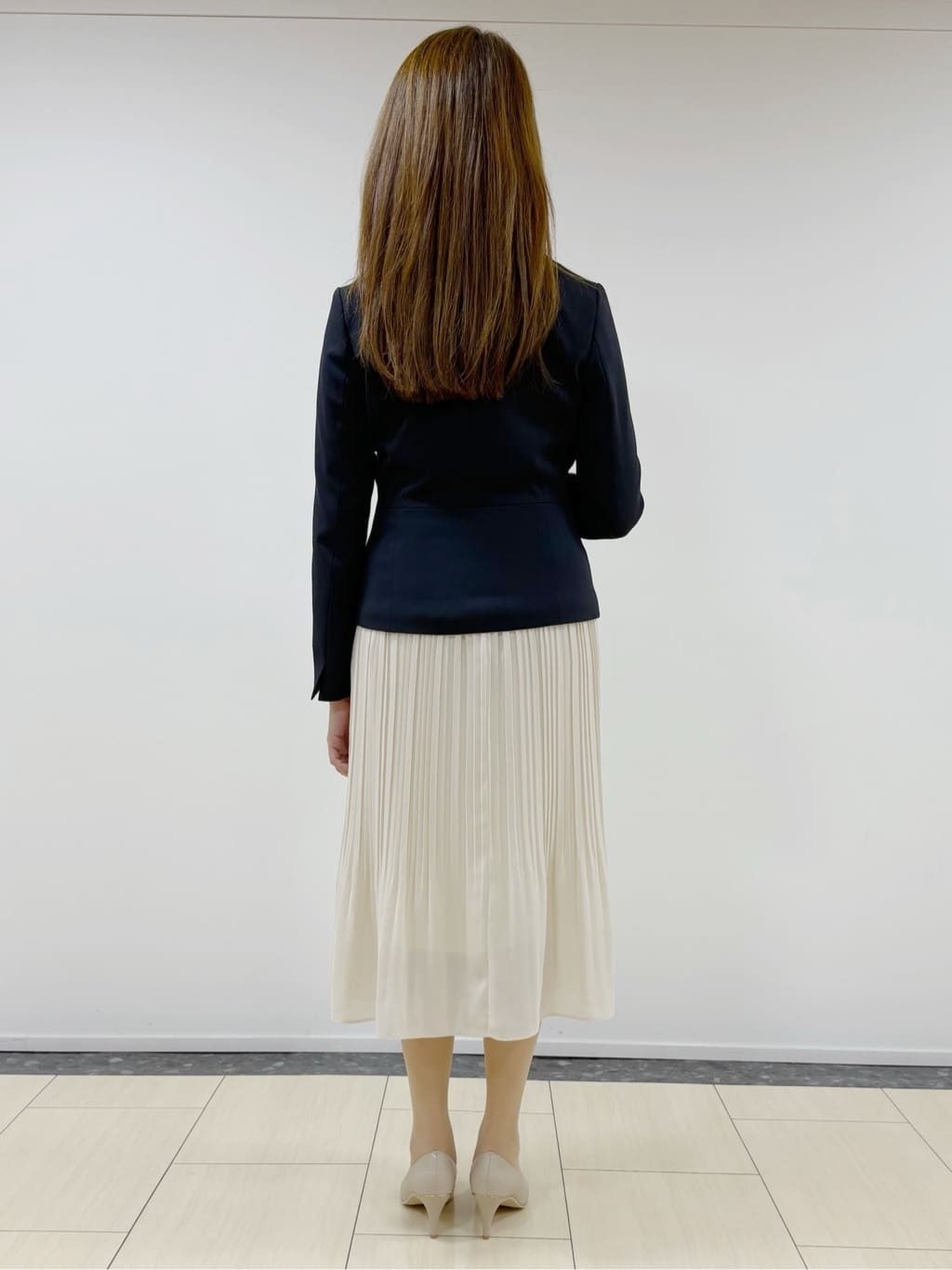 Annaさんの「COUP DE CHANCE｜【手洗い可／日本製／スーツ可】カラーレスジャケット」を使ったコーディネート