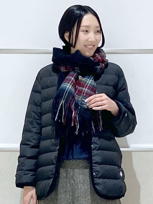 eriko さんの「Dessin｜【洗える】ウールブレンド後ろボタンニット」を使ったコーディネート