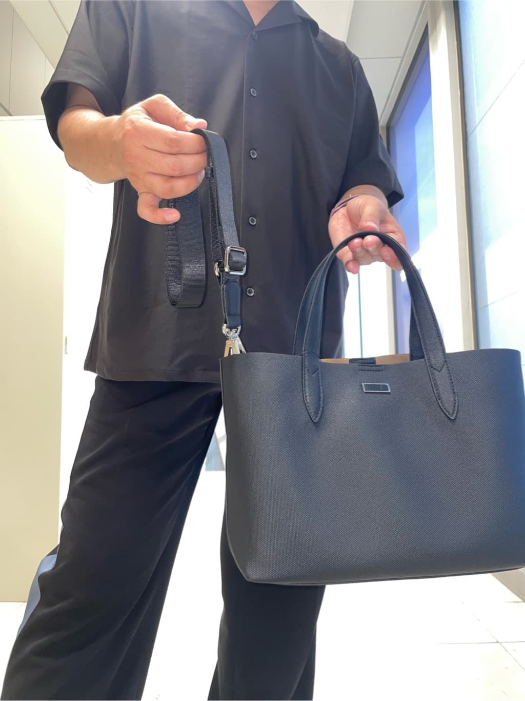 MAKOTO AIさんの「TAKEO KIKUCHI｜【COOL CITY WEAR】エアートール オープンカラーシャツ /接触冷感・通気性」を使ったコーディネート