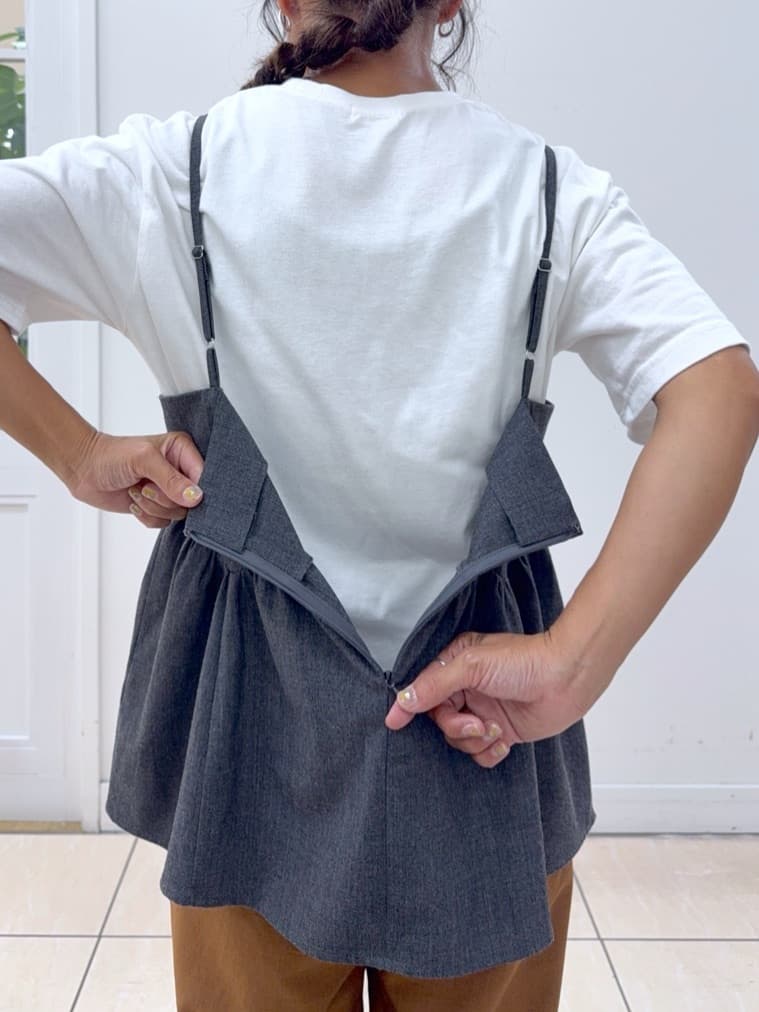 Osawaさんの「Dessin｜【洗える】シアーオンブレーチェックシャツ」を使ったコーディネート