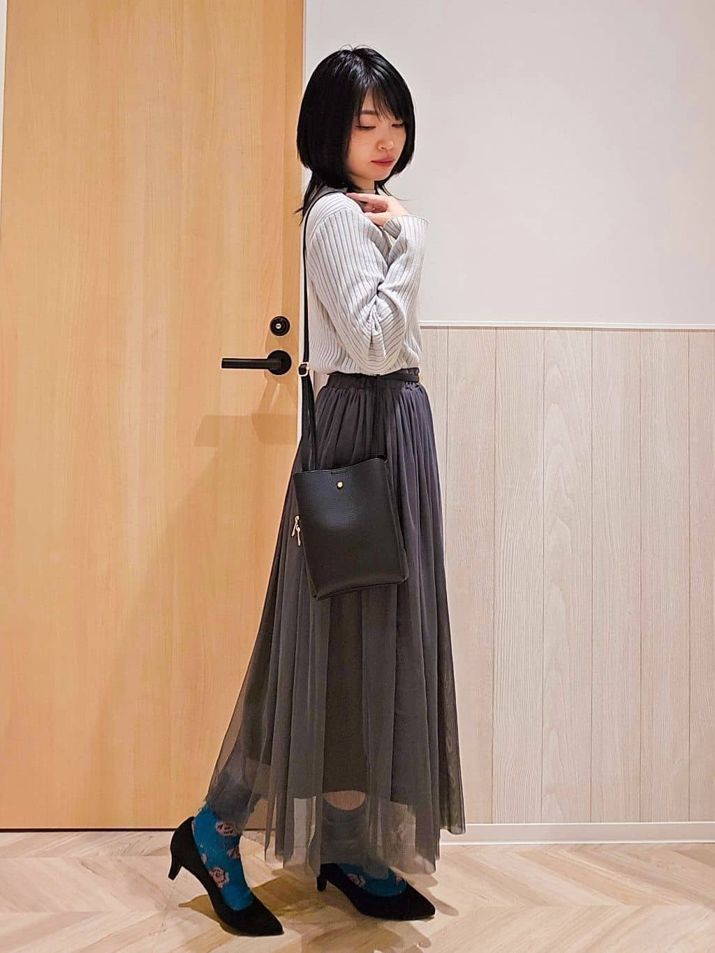 ＊yuki＊さんの「SHOO･LA･RUE｜◆【軽量】ふわっと軽い 3層ショルダーバッグ」を使ったコーディネート