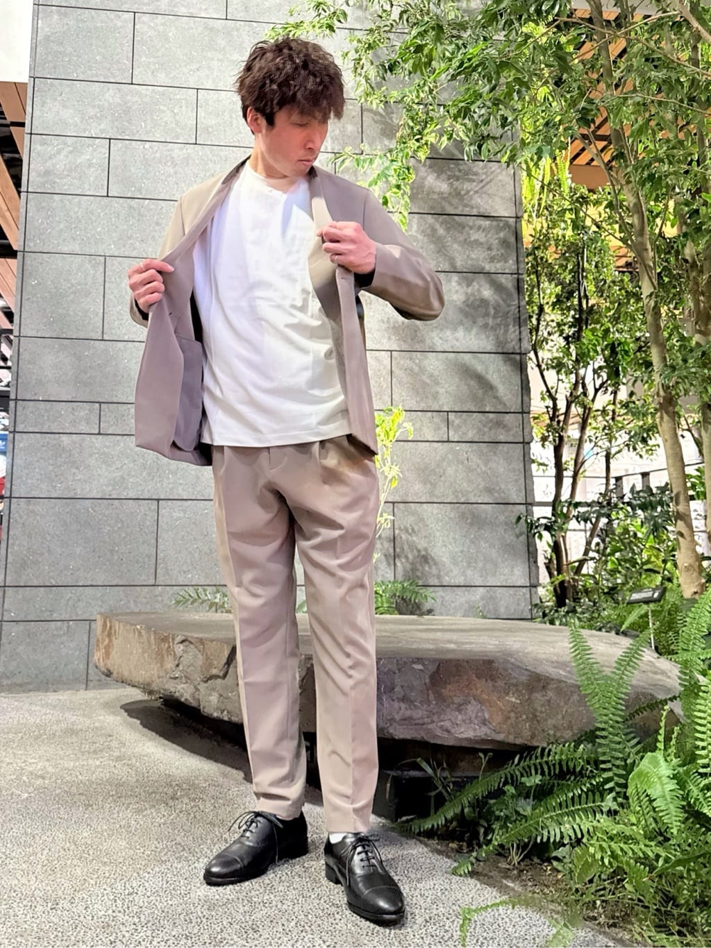 HARUさんの「tk.TAKEO KIKUCHI｜ビジネスシューズ」を使ったコーディネート