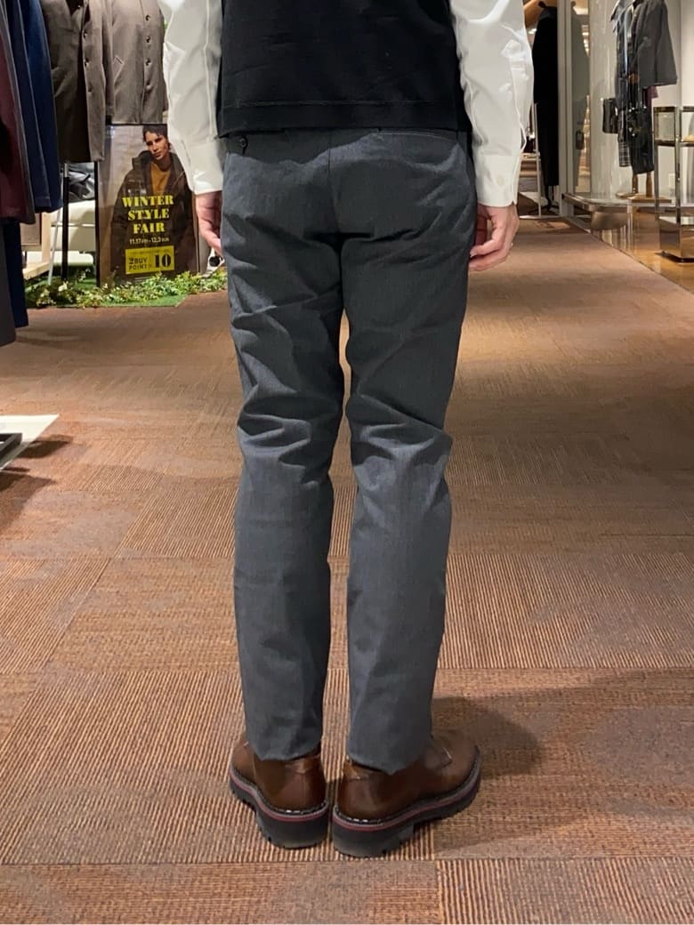わいずみさんの「TAKEO KIKUCHI｜【Made in JAPAN】ブロード レギュラーカラー ドレスシャツ」を使ったコーディネート