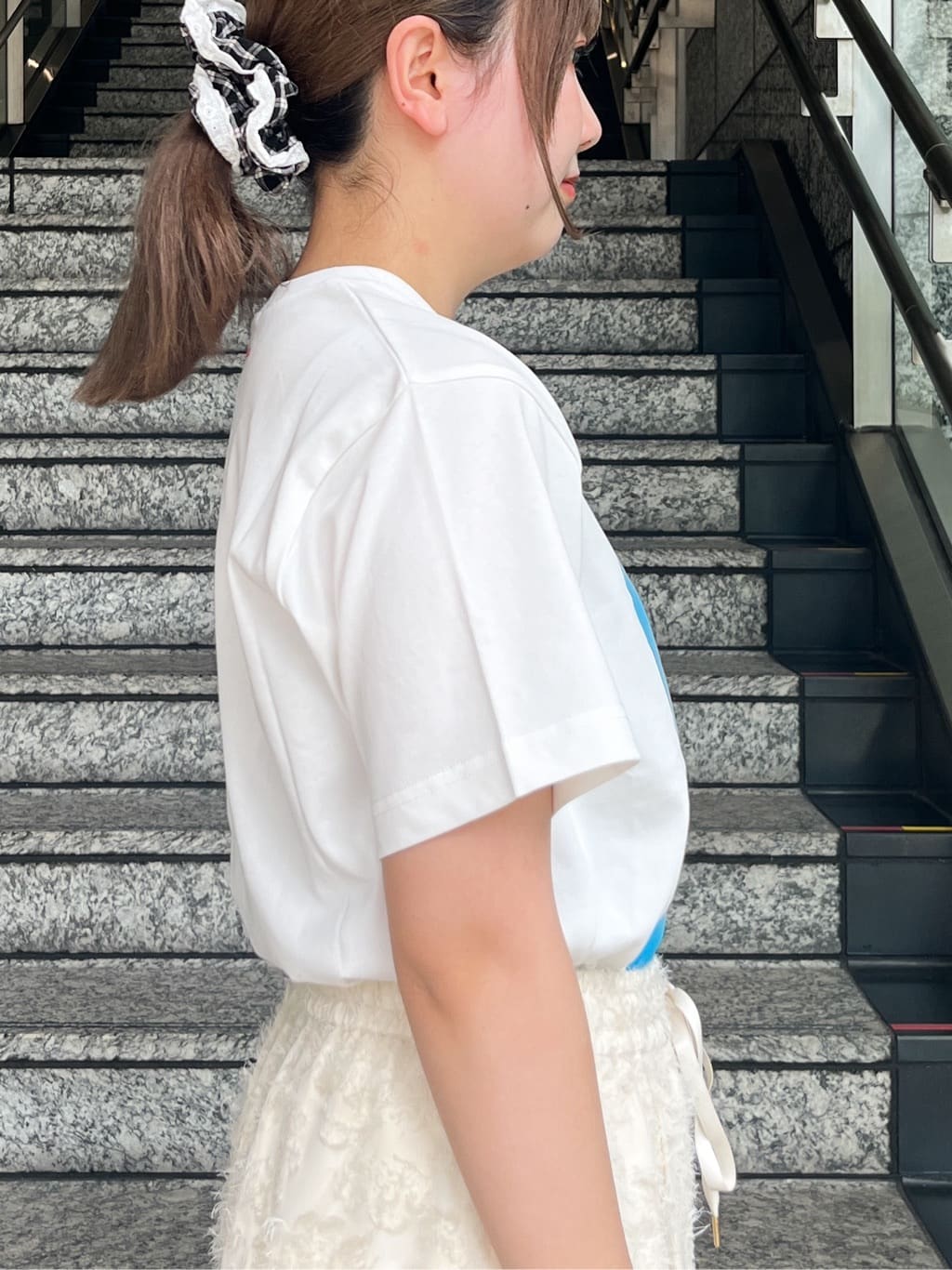 HANNAさんの「OPAQUE.CLIP｜【Pontre Studio／ポンレストゥディオ】別注グラフィックTシャツ」を使ったコーディネート