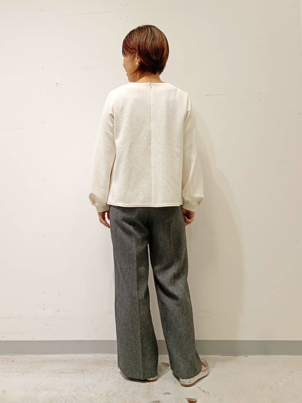 Kさんの「INDIVI｜【軽量／ウール混】ライトフォルム ロングコート」を使ったコーディネート