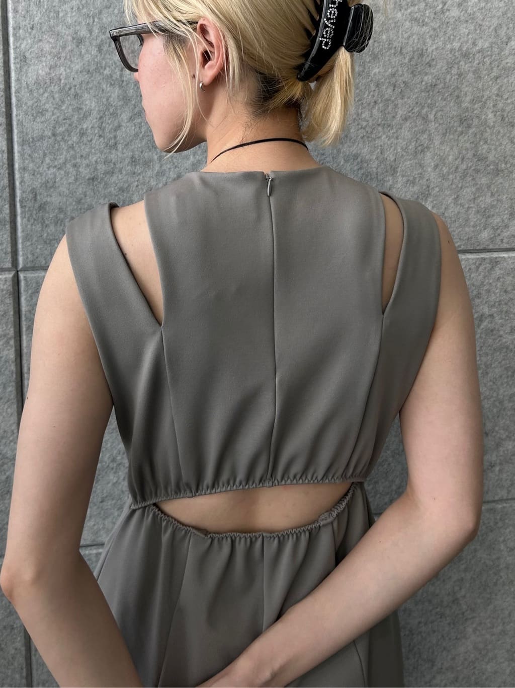honoka Aさんの「CODE A｜slit jersey dress」を使ったコーディネート