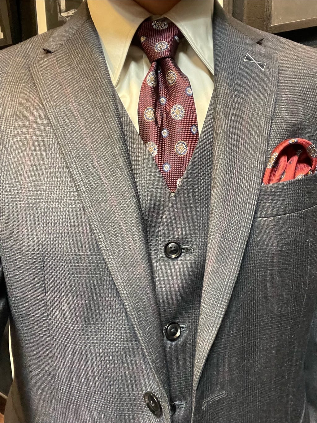 Suehiroさんの「TAKEO KIKUCHI｜ストレートチップシューズ[ メンズ ビジネス シューズ 結婚式 ]」を使ったコーディネート
