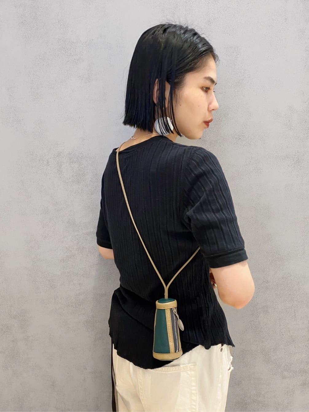 Uさんの「HIROKO HAYASHI｜PEPE CERCHIO（ペペ チェルキオ）イヤリング」を使ったコーディネート