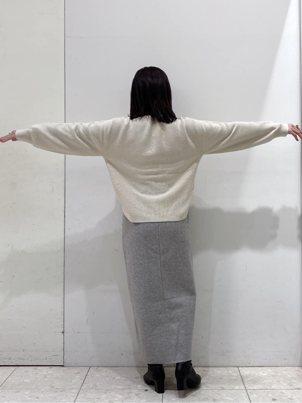 mameさんの「OPAQUE.CLIP｜撥水ショートダウン【防風／抗菌防臭／洗濯機洗い可】《SS～LL》」を使ったコーディネート