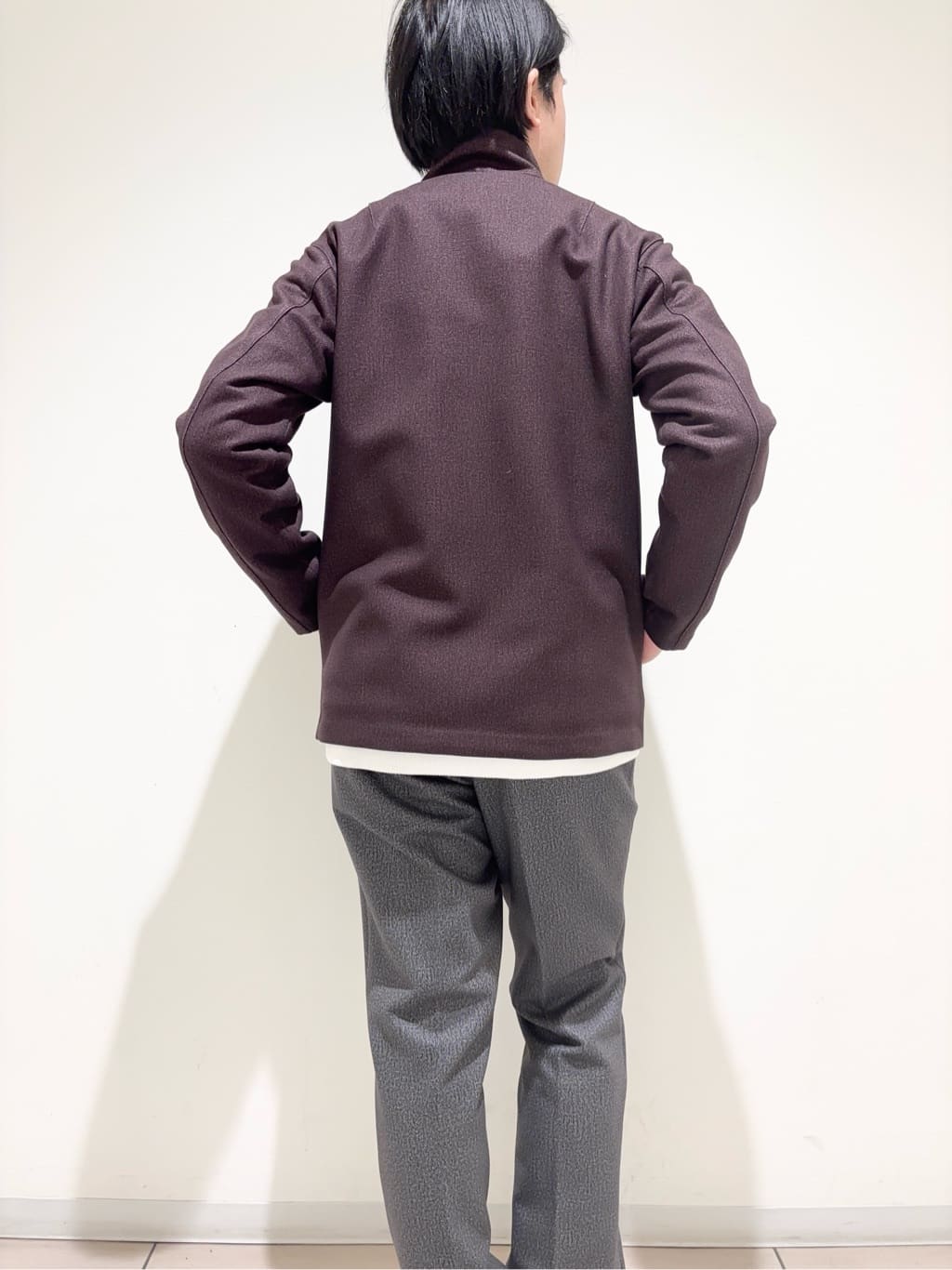 及川さんの「TAKEO KIKUCHI｜【DOWN FABRIC】ダウンファブリック スタンドカラーブルゾン」を使ったコーディネート