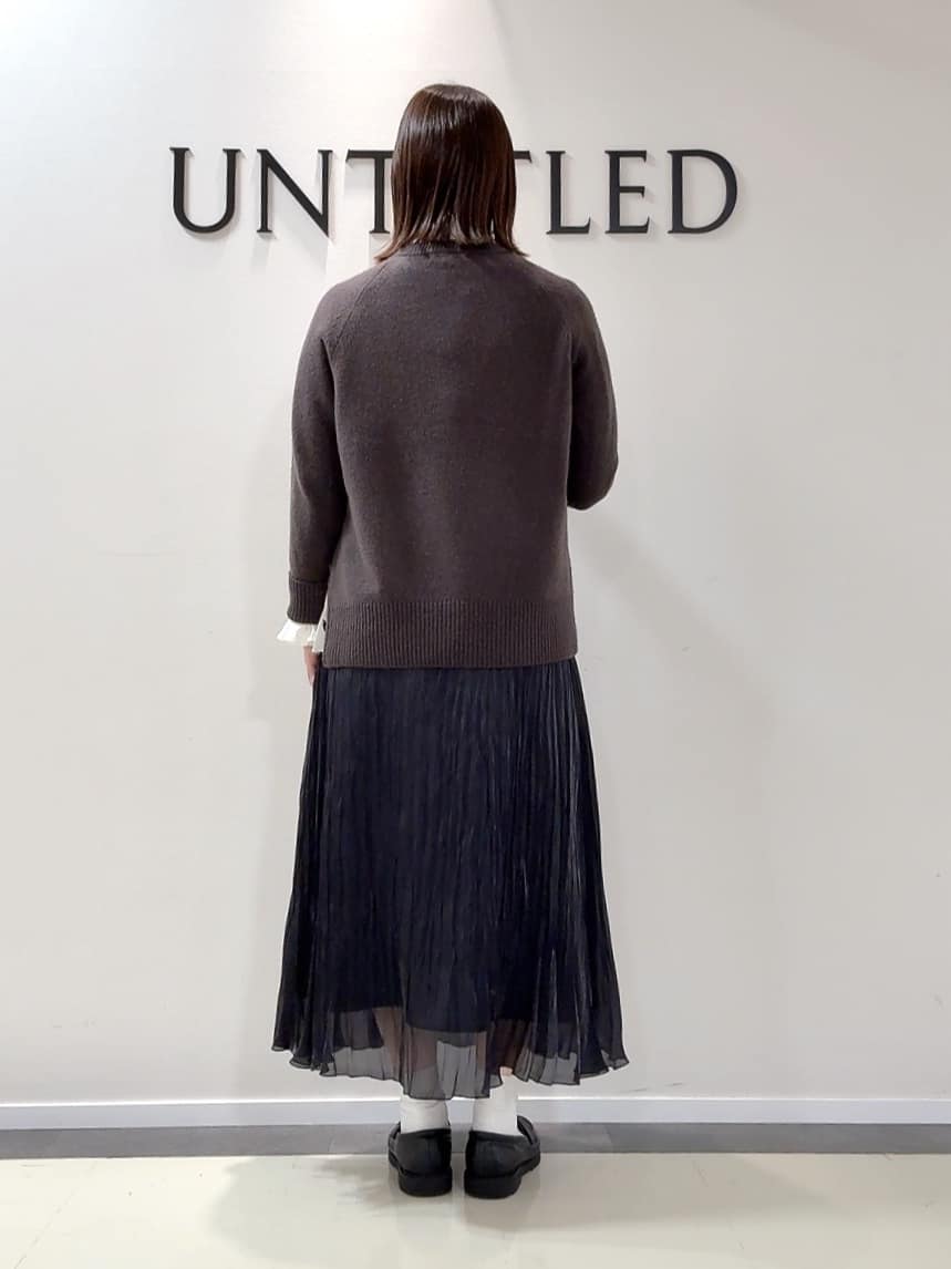 YUIさんの「UNTITLED｜【エレガントジャケット/アウター】イタリアンシャギーPコート」を使ったコーディネート