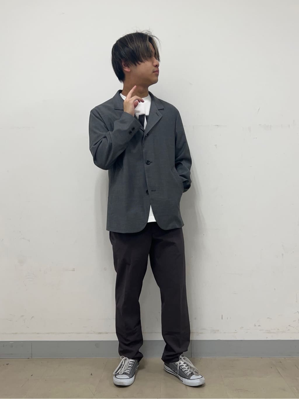 Hiroさんの「TAKEO KIKUCHI｜◆【軽羽織】ツイルストレッチ ブルゾン」を使ったコーディネート