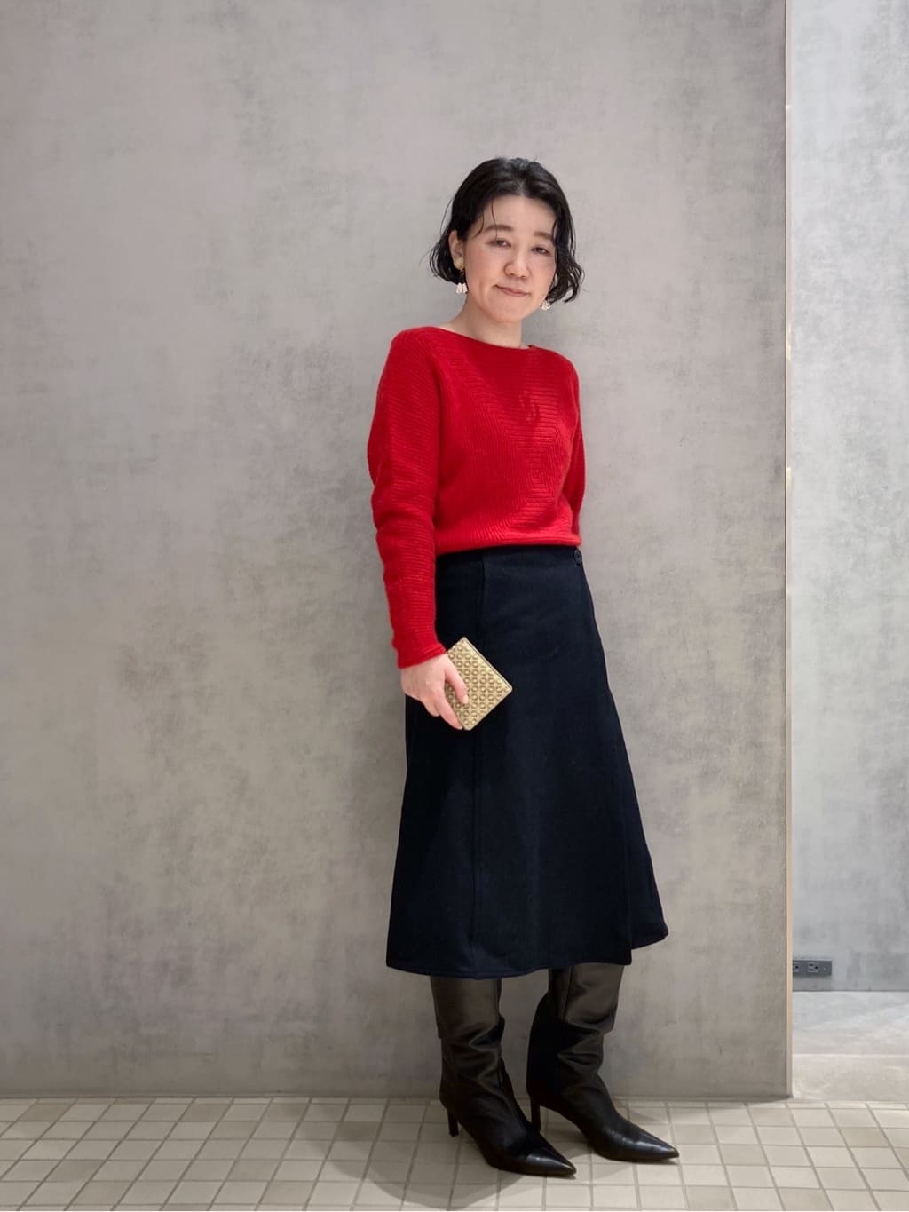 Cさんの「HIROKO HAYASHI｜GIRASOLE（ジラソーレ）二つ折り財布」を使ったコーディネート