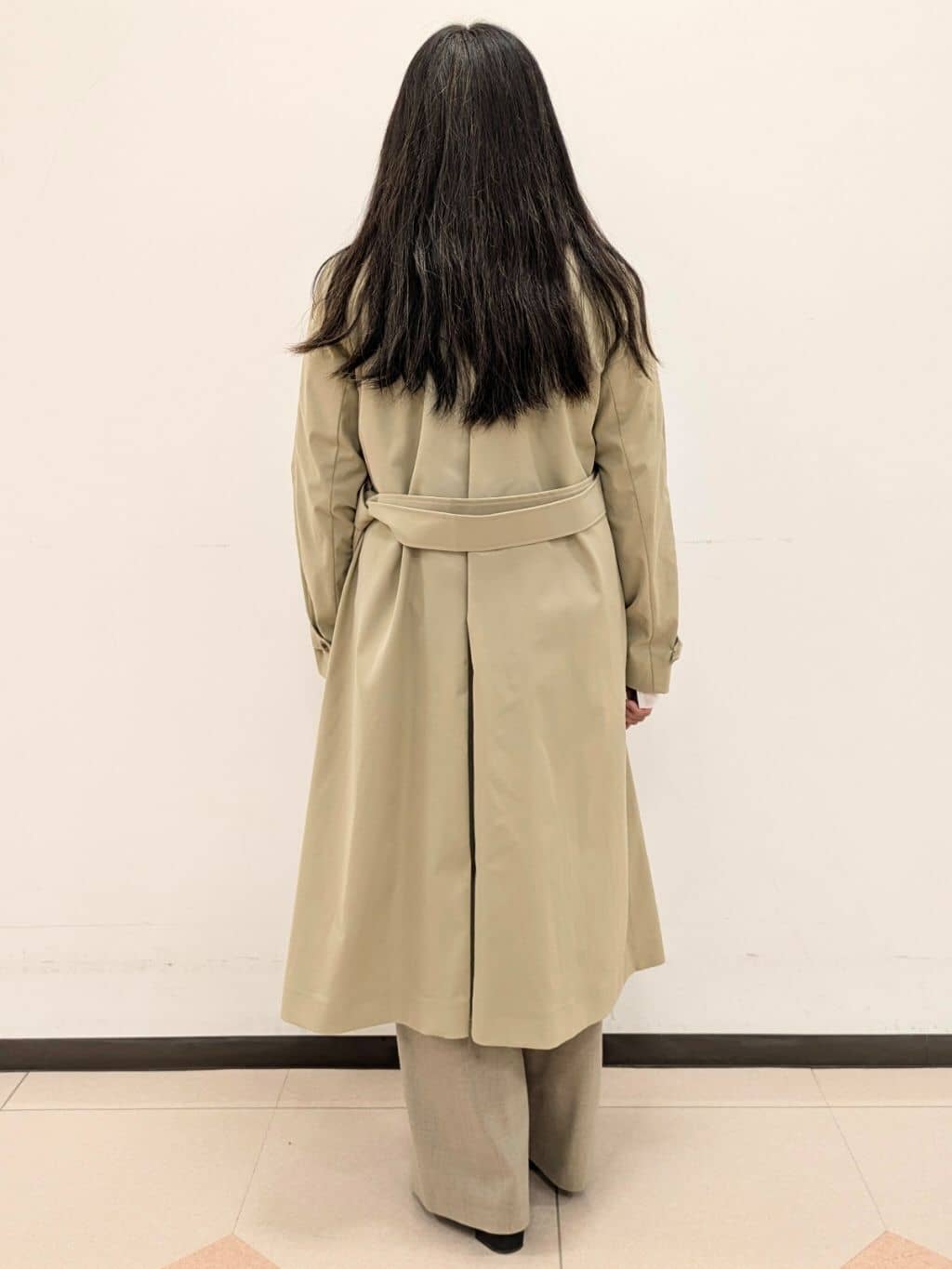 ともさんの「UNTITLED｜◆【はっ水/洗える】タスランステンカラーコート」を使ったコーディネート