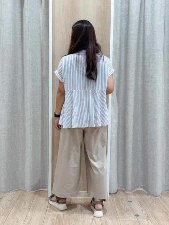 sachiさんの「grove｜サマーハイパーストレッチワイドパンツ」を使ったコーディネート