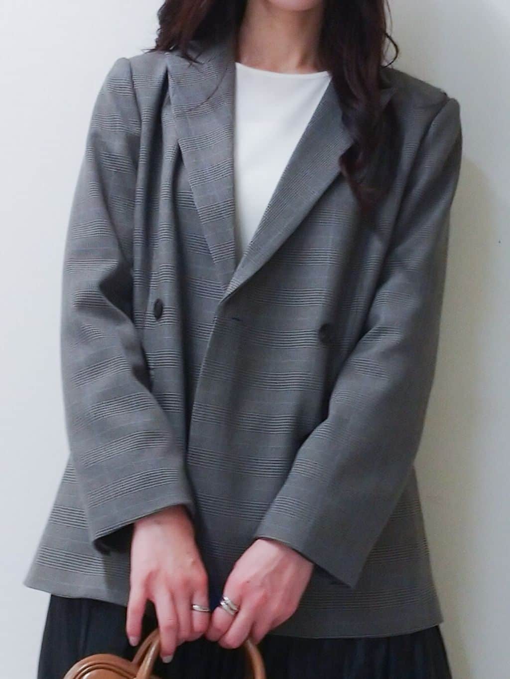 yuriさんの「OPAQUE.CLIP｜フロッキーチュールトップス【洗濯機OK】」を使ったコーディネート