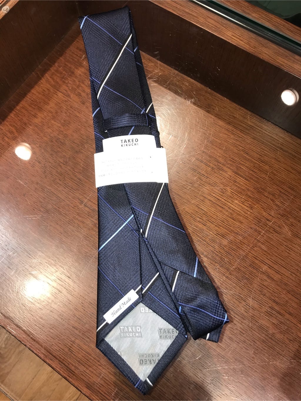 じゅんさんの「TAKEO KIKUCHI｜【Made in JAPAN】番千鳥ウィンドペン柄 ネクタイ」を使ったコーディネート