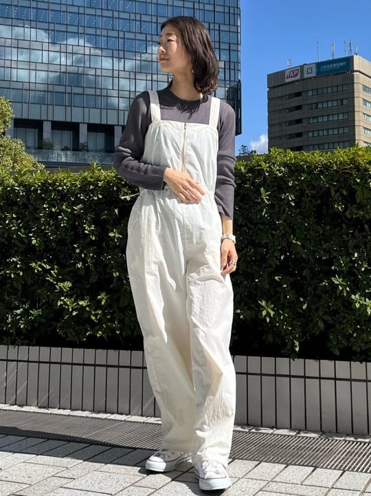 NAMIさんの「OPAQUE.CLIP｜CONVERSE キャンバス オールスター HI」を使ったコーディネート