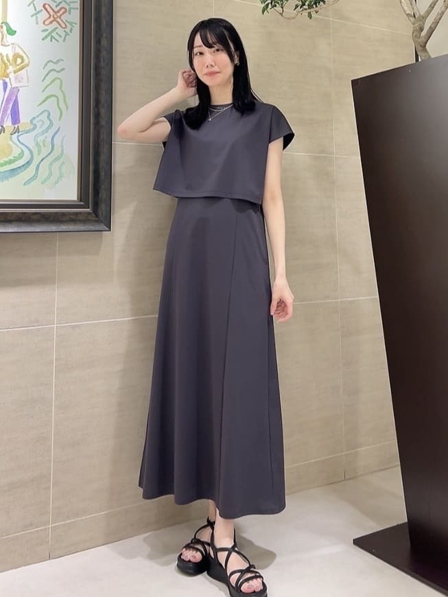sechiさんの「UNTITLED｜【ステンレス】レイヤードチェーンネックレス」を使ったコーディネート