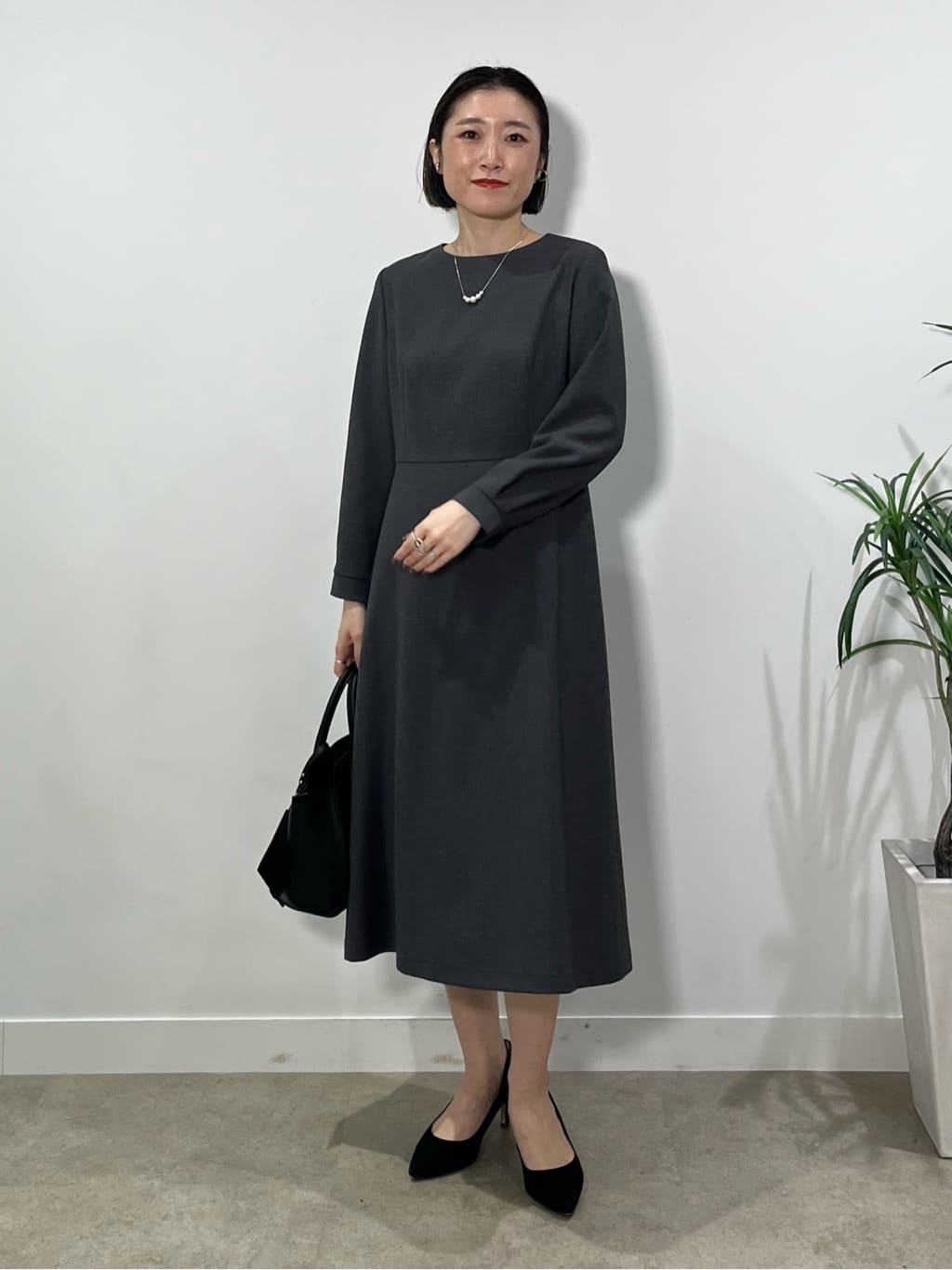 kotakiさんの「INDIVI｜【セレモニーにおすすめ！】パール調トップネックレス」を使ったコーディネート