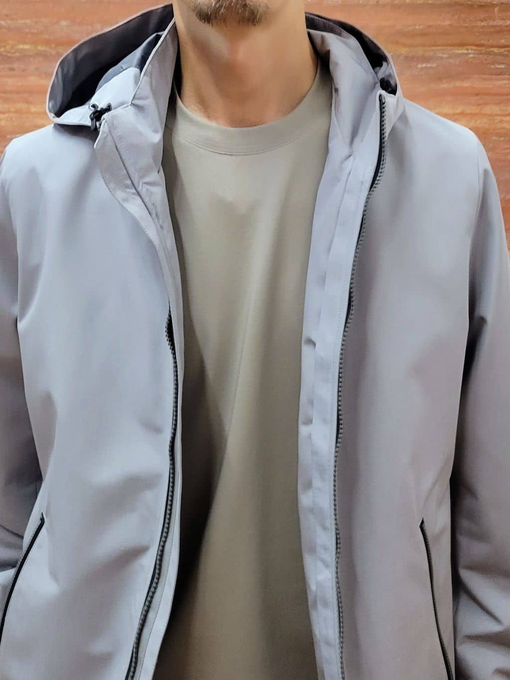 piroyaさんの「TAKEO KIKUCHI｜ストレッチ テーラードＴシャツ」を使ったコーディネート