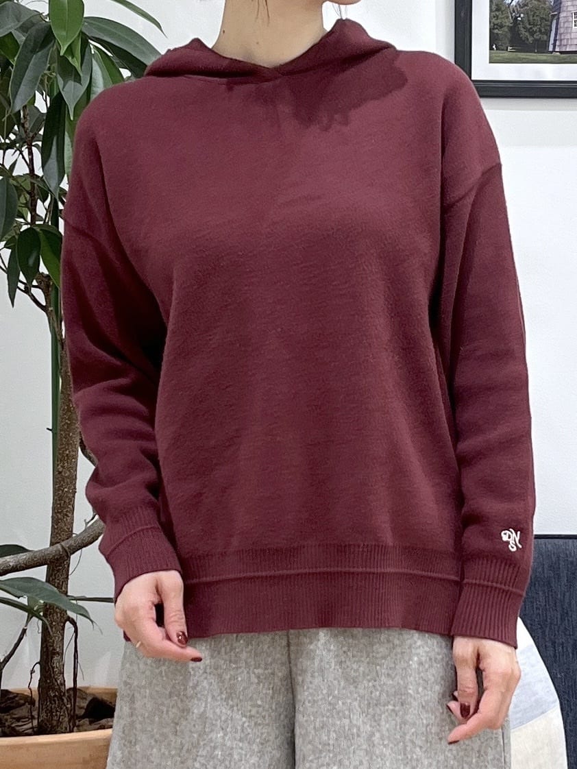 canaさんの「Dessin｜【洗える／体型カバー】ちょうどいいニットパーカ」を使ったコーディネート