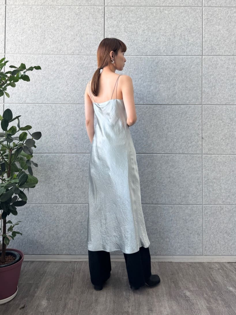 designer yukaさんの「CODE A｜ribbon cami dress」を使ったコーディネート