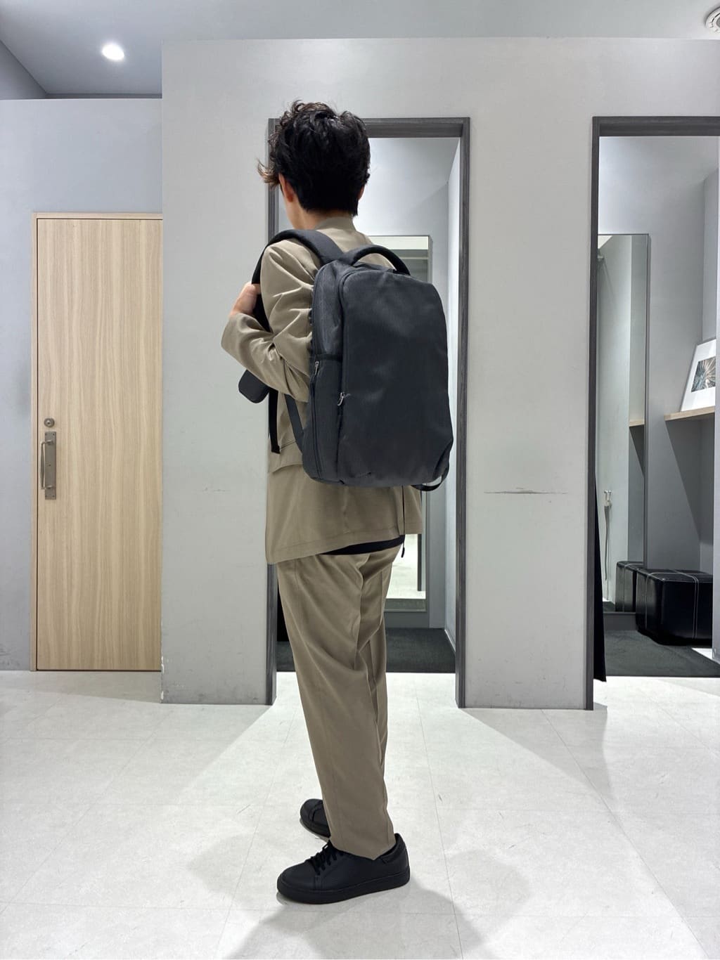 わいずみさんの「TAKEO KIKUCHI｜【COOL CITY WEAR】アーバンクール ジャケット /接触冷感・吸水速乾」を使ったコーディネート