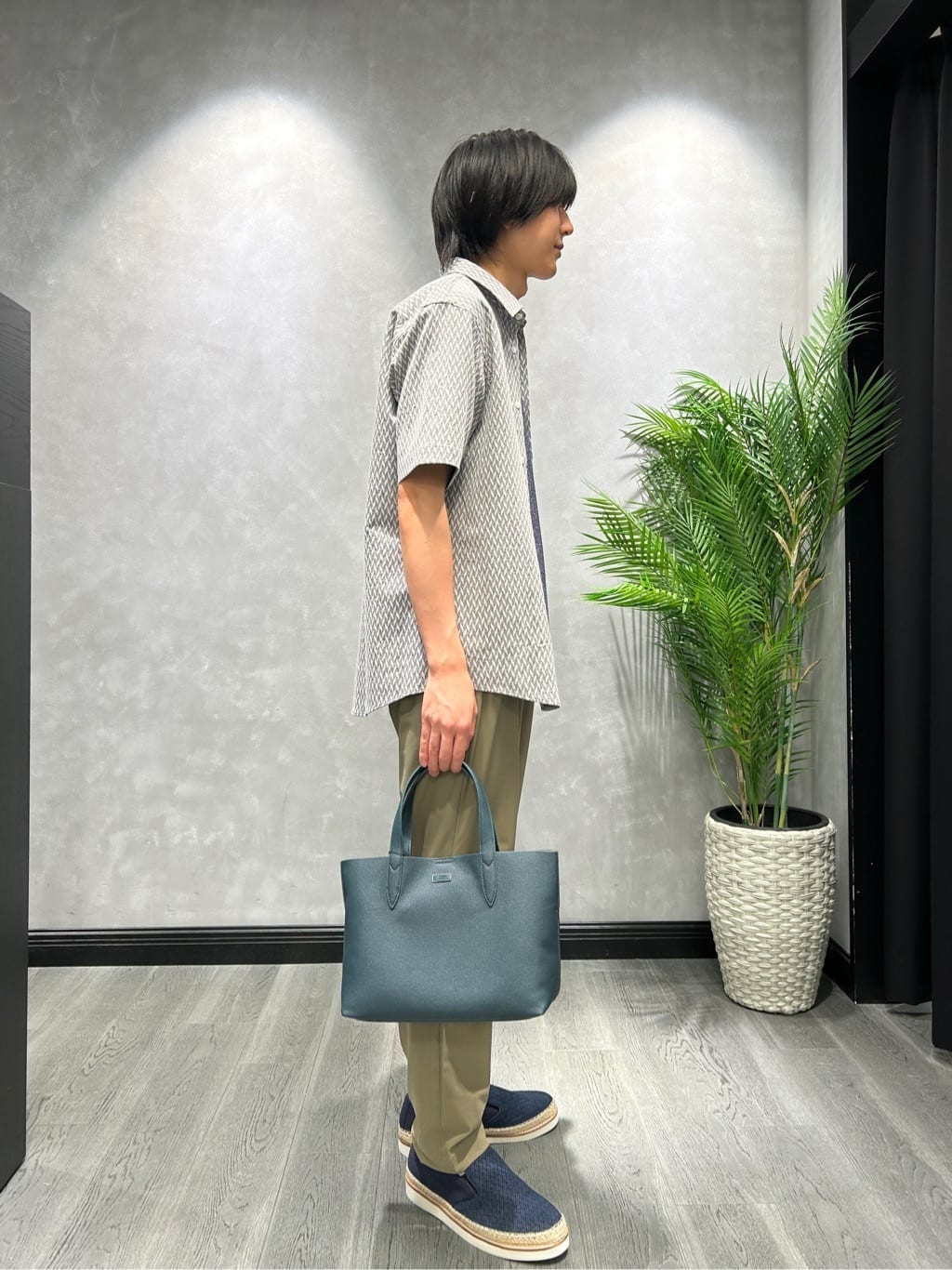 ruiさんの「TAKEO KIKUCHI｜【COOL CITY WEAR】エアートール パンツ /接触冷感・通気性」を使ったコーディネート