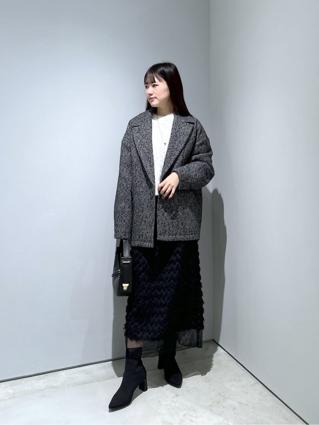 Renoさんの「INDIVI｜【オケージョン／セレモニー】フリンジタイトスカート」を使ったコーディネート