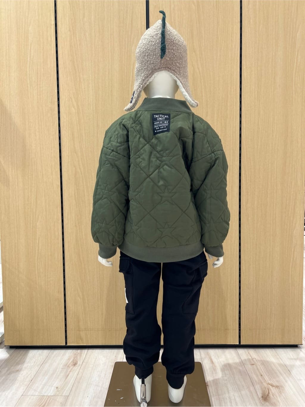 りーさんの「SHOO･LA･RUE｜◆【100-120cm/洗える/兄妹リンク可】コーデの主役 アソートプリントスウェット」を使ったコーディネート