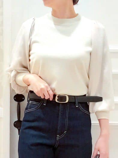 Nakaさんの「grove｜【Lee&times;grove別注】STRAIGHT DENIM PANTS」を使ったコーディネート