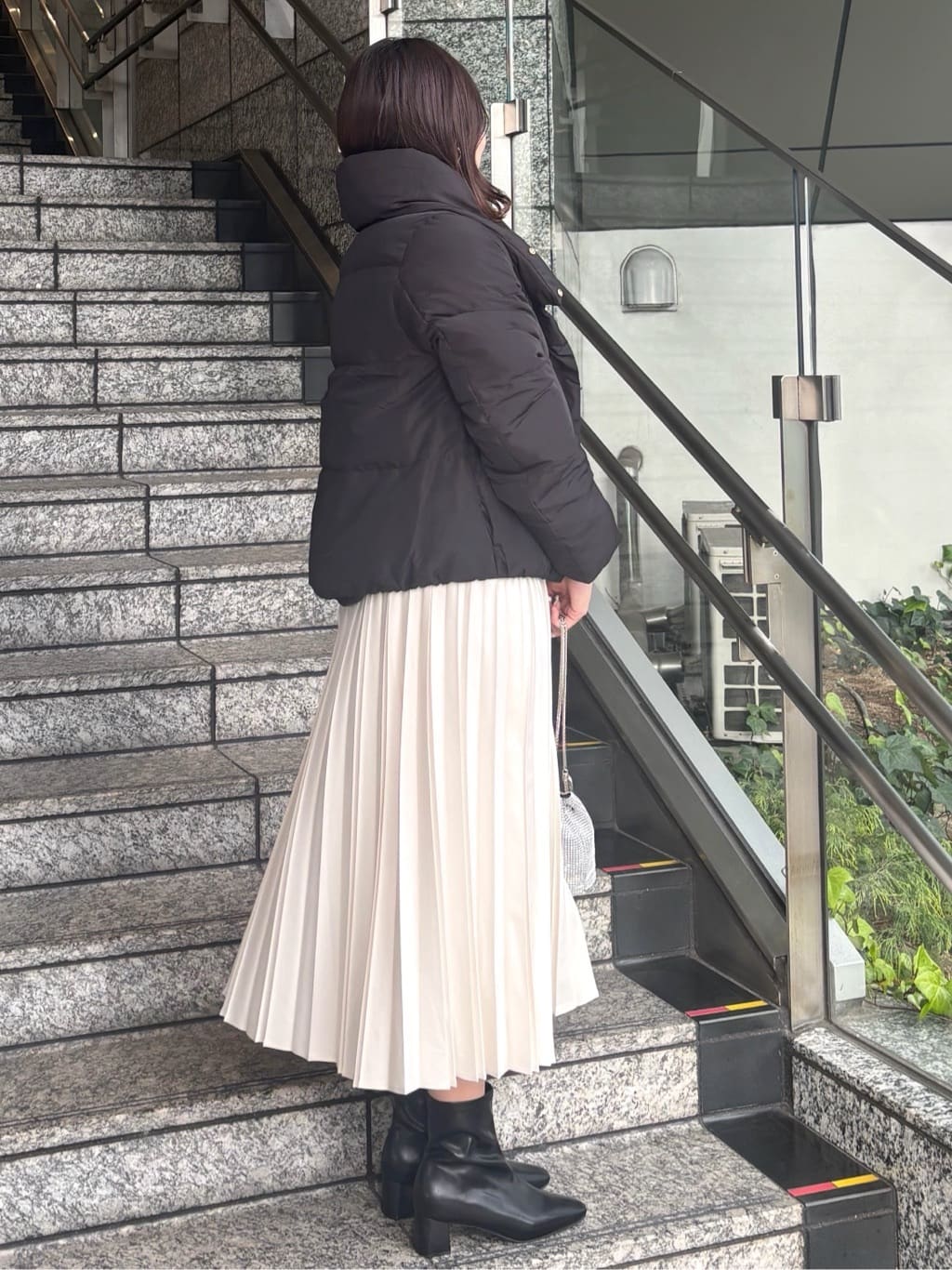 このかさんの「index｜KAWADAダウンショートコート【撥水／洗濯機OK／静電気防止裏地】《XS～LL》」を使ったコーディネート