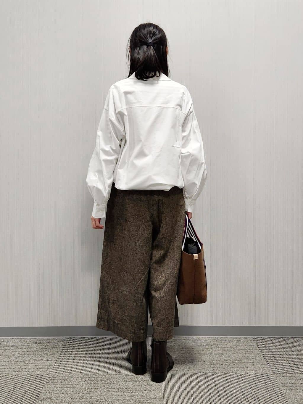 naraさんの「Dessin｜【洗える】リブタートルネックニット」を使ったコーディネート