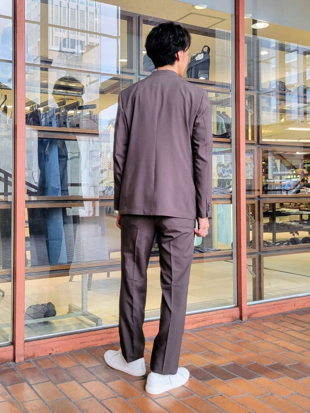 piroyaさんの「TAKEO KIKUCHI｜【COOL CITY WEAR】アーバンクール ジャケット /接触冷感・吸水速乾」を使ったコーディネート